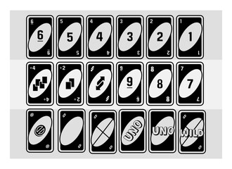 Card Game, Game Night, Family Party Game, Playing Card Game, Family Board Game, Silhouette, Cards Fun Game, Outline, Clipart,
