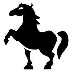 Horse Solid Icon