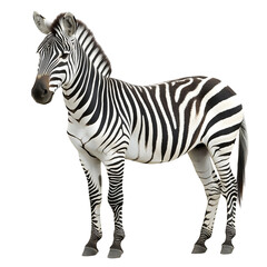 Obraz premium Zebra watercolor clipart PNG