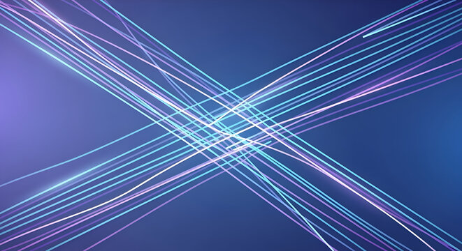 Vibrant green abstract network of interconnected concentric circles creating a modern technology background - Powered by Adobe