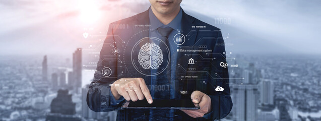 AI data management system for digital analysis, with AI, data, and system repeating for better SEO...