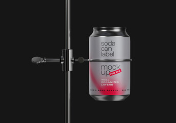Soda Can Mockup