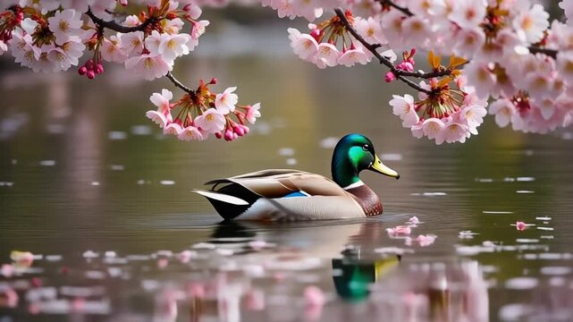 Zwischen Kirschbl&uuml;ten