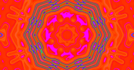 Colorful tunnel video loop creates an immersive and engaging experience for viewers