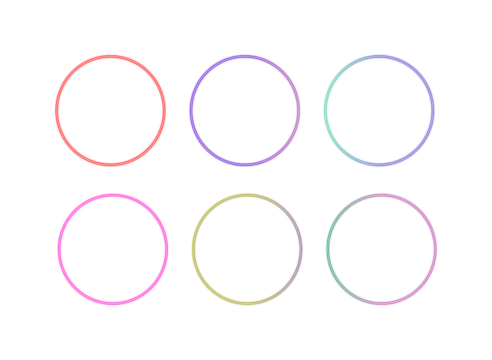 Glowing Neon Frame Shapes for UI Design on Transparent background - Powered by Adobe