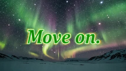 Move on