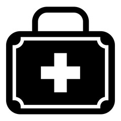 Abstract medical illustration with geometric shapes and vibrant colors