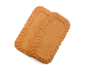 Sweet cookies isolated on white background