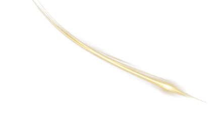 A golden light streak diagonally across a black background creating a sense of motion and speed