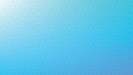 Geometric pattern background with light blue gradient