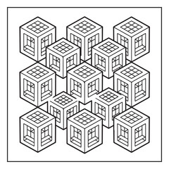 Satisfying Patterns Coloring Book