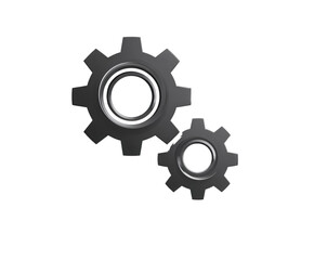 Sleek gears working in perfect harmony, a symbol of innovation and progress, driving efficiency and connectivity, ideal for engineering, development and technology-related projects