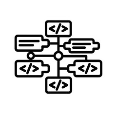 Frameworks Icon representing Development & Programming Icons  