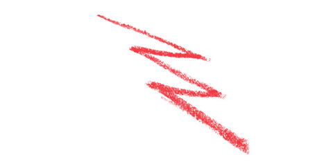 Red Lightning Bolt Graphic Illustration Energy Strike Power Symbolism Visual Effect Design on transparent background