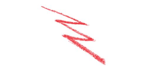 Red Lightning Bolt Graphic Illustration Energy Strike Power Symbolism Visual Effect Design on transparent background