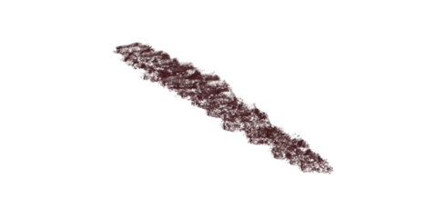 Abstract maroon cloud on black background vector Dark red digital paint effect design element on transparent background