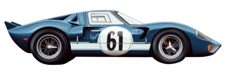 PNG Racing car side view illustration automobile vehicle.