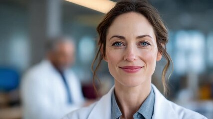 Medical Professional: A dedicated medical professional is seen in a hospital environment, exuding confidence and expertise. Capturing her essence.