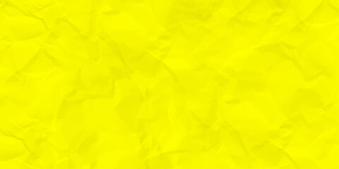 yellow paper cardboard texture background. crumpled yellow paper. a sheet of yellow color wrinkled paper