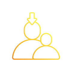 Leadership vector icon