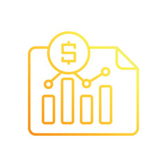 Stock Market vector icon