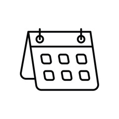 Calendar vector icon