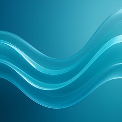Fototapeta premium abstract blue wave background