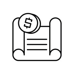 Budget vector icon