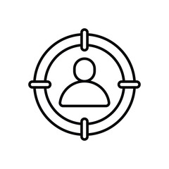 Target Audience vector icon
