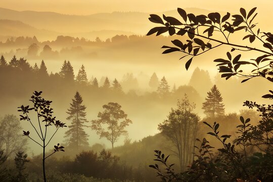 Botanical Fog Layers