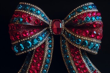 butterfly on black background