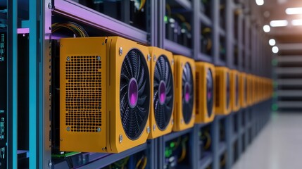 Exploring a State of the Art Crypto Mining Farm With Advanced GPU Technology