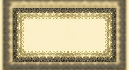 Ornate frame background with decorative border