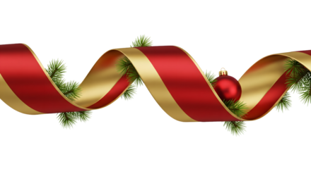 A vibrant, celebratory background texture of festive red and shimmering gold circular confetti scattered in a festive pile