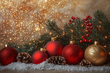 christmas decoration on a tree