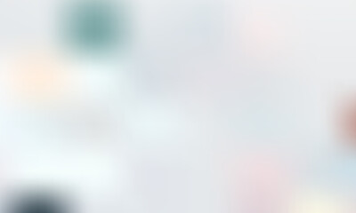 Soft pastel color blurs and shapes for abstract background design