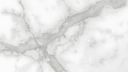 Fototapeta premium Elegant white marble texture with subtle grey veins. A luxurious, seamless natural stone background for design, architecture, and premium surface concepts.