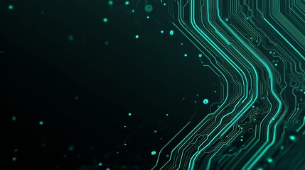 Teal minimalistic background