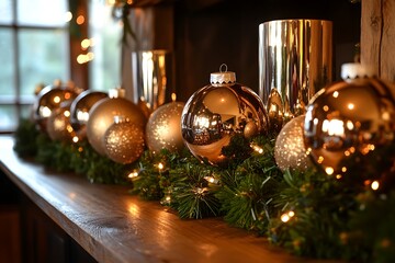 christmas decoration on a tree