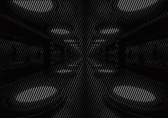 Abstract digital pattern with white diagonal dots and subtle lines