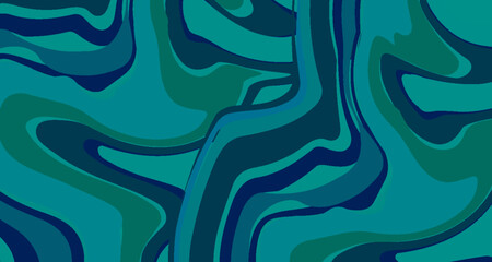 Abstract seamless pattern with wavy lines. Geometric background. Colorful illustrations and sensitive lines. Vector illustration. Waved pattern. Vector Illustration.