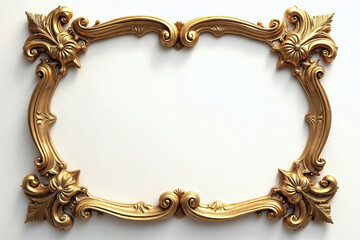 French Provincial or Parisian Chic Decorative Frame