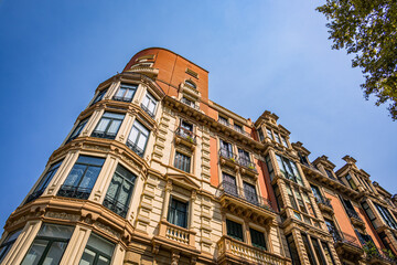 Dans les rues de Bilbao en Espagne