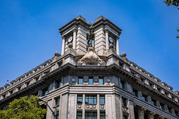 Dans les rues de Bilbao en Espagne