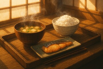 Traditional Japanese meal