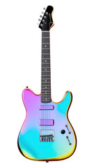 Naklejka premium PNG Guitar string purple violet.