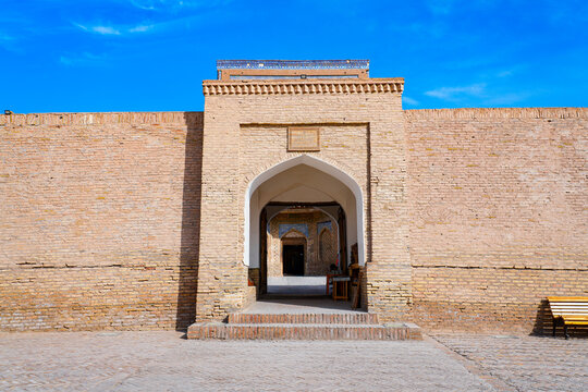 Muhammad Rahim Khan II Madrasah : grand 19th century complex in Khiva, Uzbekistan, Central Asia
