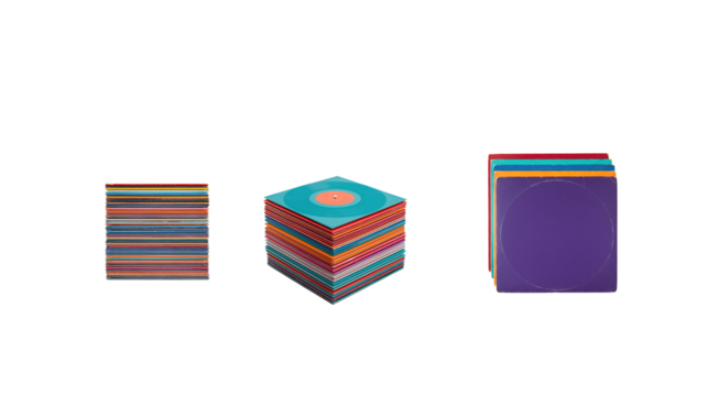Colorful Books Stack