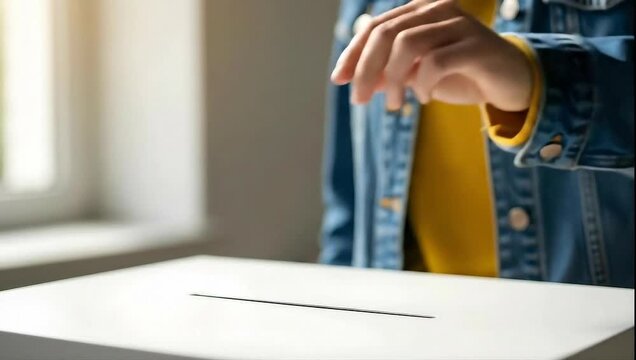 Making a difference one vote at a time, casting ballot with purpose for brighter future ahead