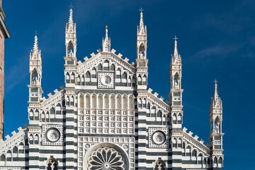 Monza, Lombardy, Italy - November 2025 - The beauty of the city's Cathedral